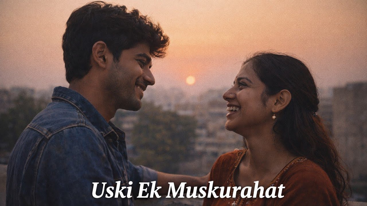 Uski Ek Muskurahat | Heart Touching Love Song | Emotional Romantic Song 2026@V-BEATZBhakti #love 