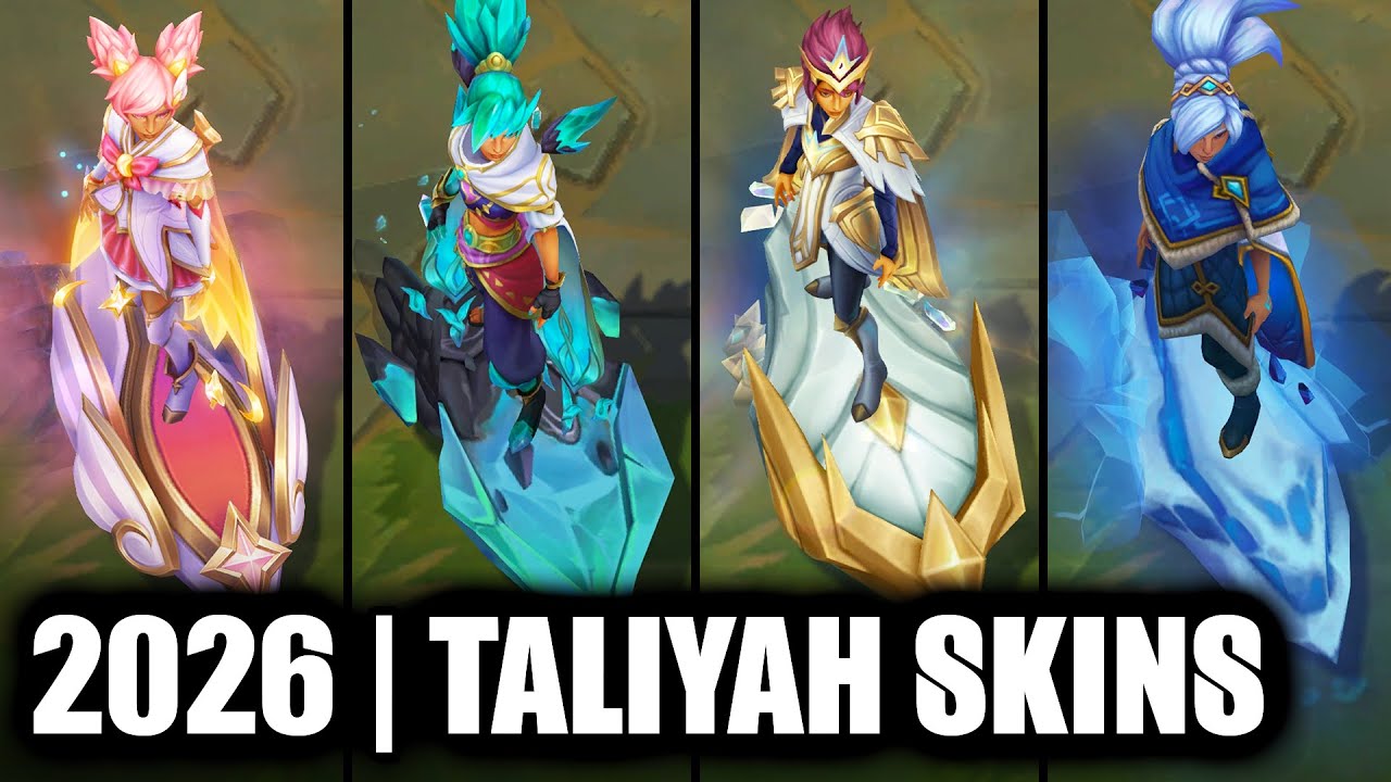 All Taliyah Skins Spotlight 2026 | League of Legends
