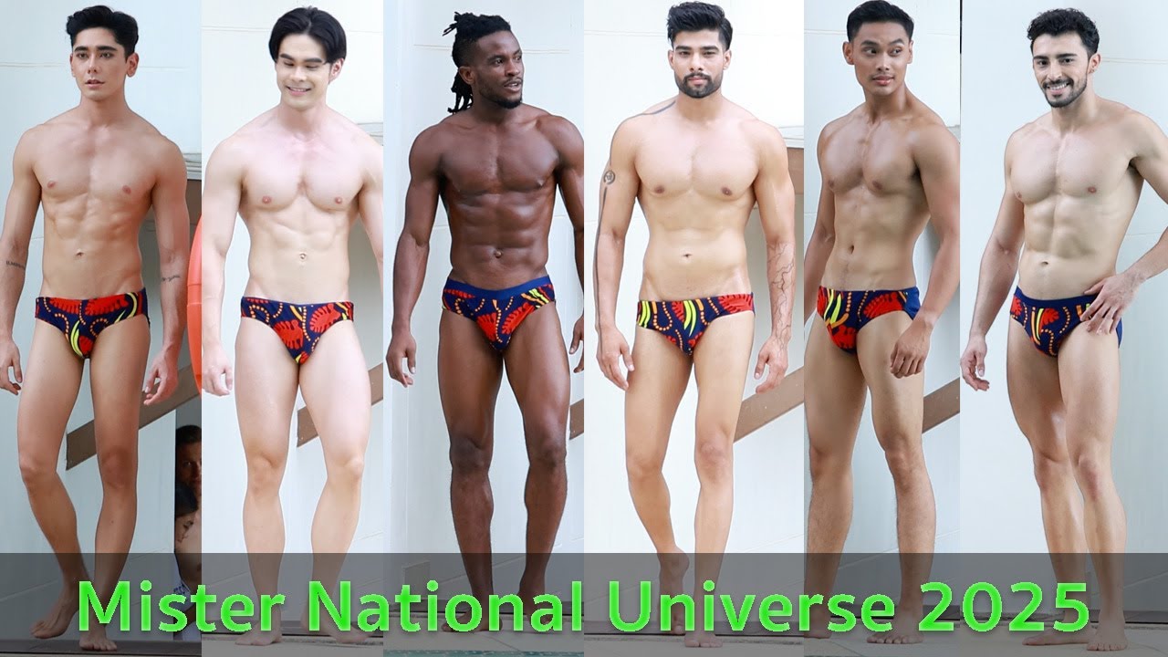 Mister National Universe 2025 Swimwear Fashion show | VDO BY POPPORY