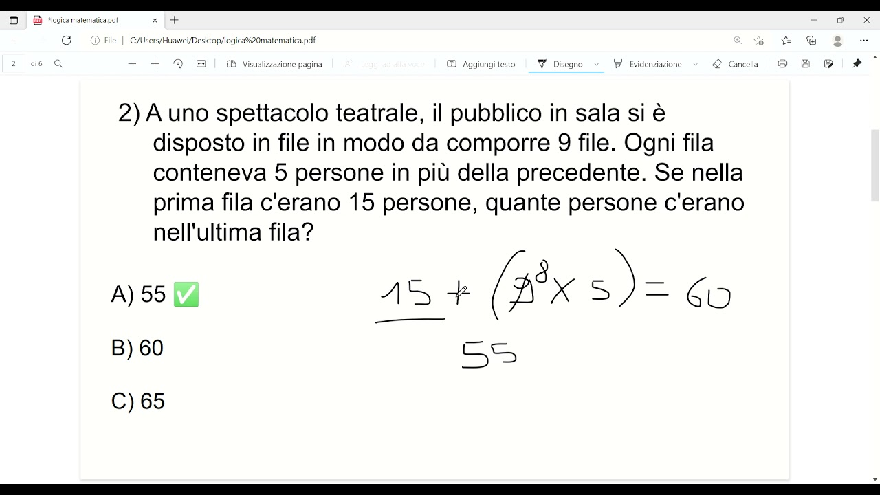 Quiz di logica matematica