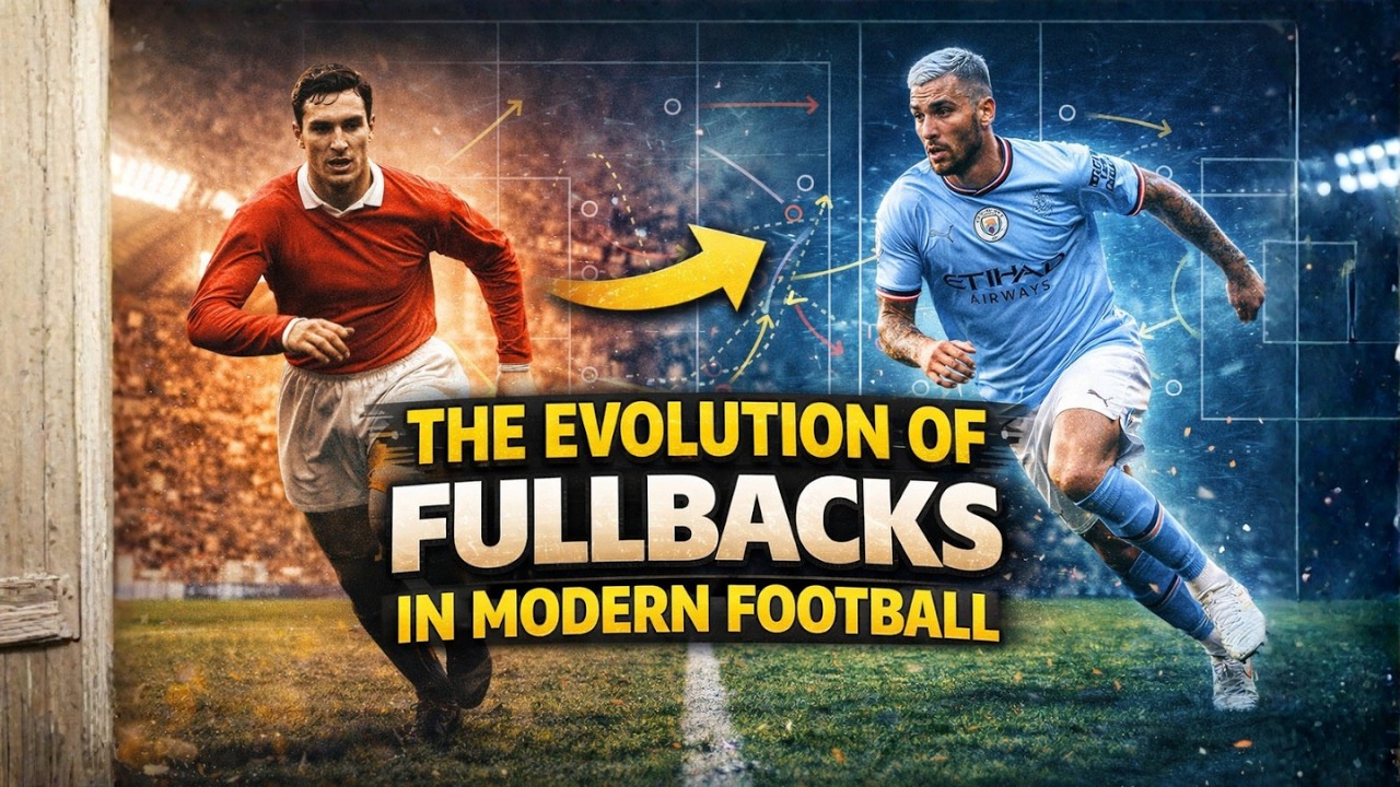 The Evolution of Fullbacks in Modern Football | From Defenders to Playmakers