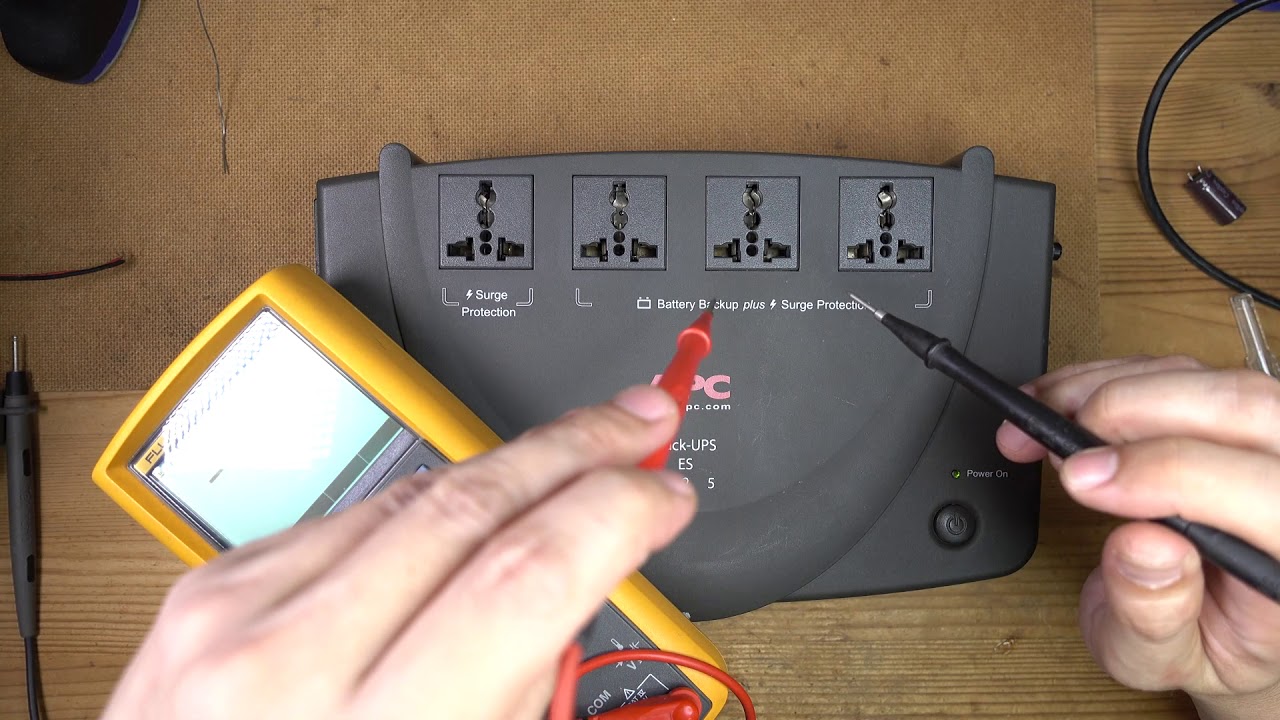 Teardown and repair of APC-ES525 UPS