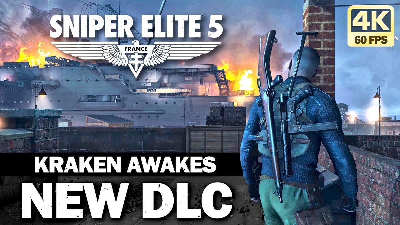 SNIPER ELITE 5 | KRAKEN AWAKES | Gameplay Walkthrough NEW DLC MISSION [4K 60FPS] - No Commentary