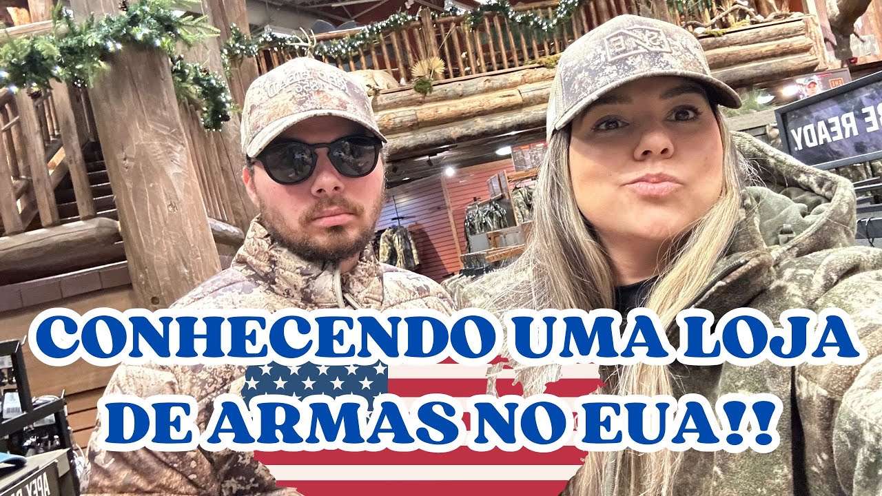 CONHECEMOS UMA LOJA DE ARMAS NOS EUA!!!!