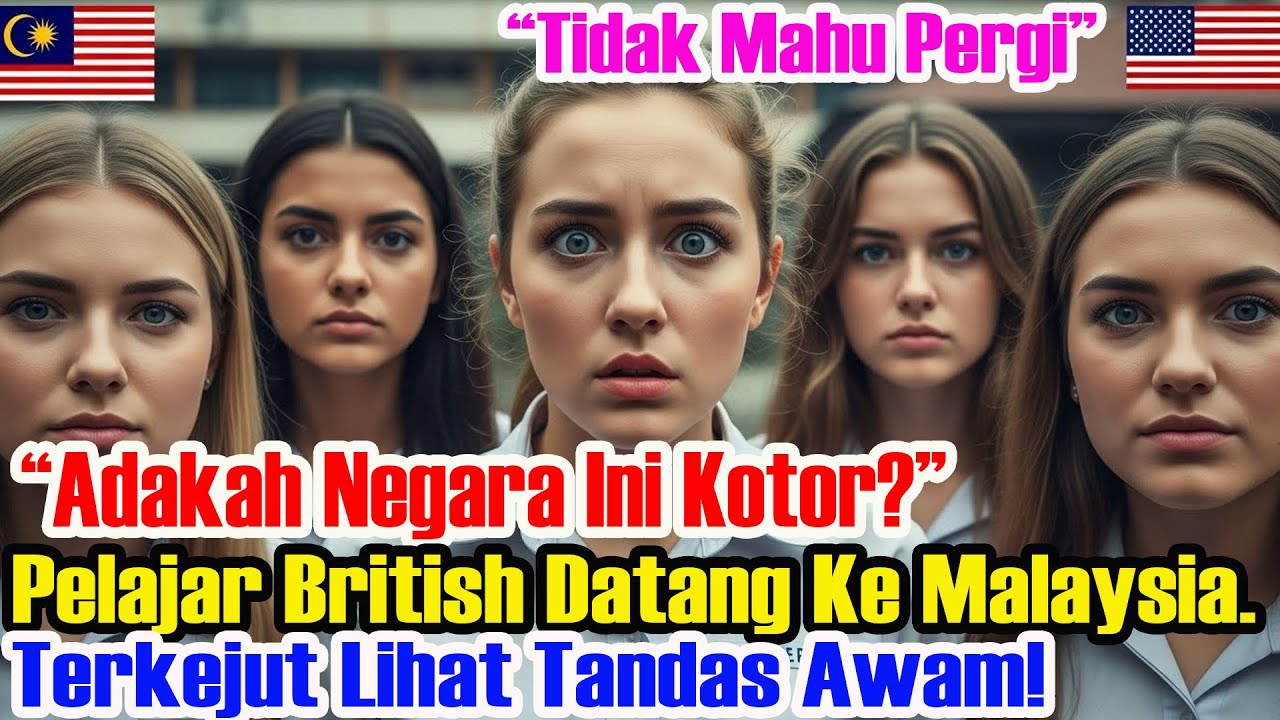 Malaysia tidak bersih, saya tak mahu datang! Pelajar England terkejut di tandas awam Bukit Bintang!!