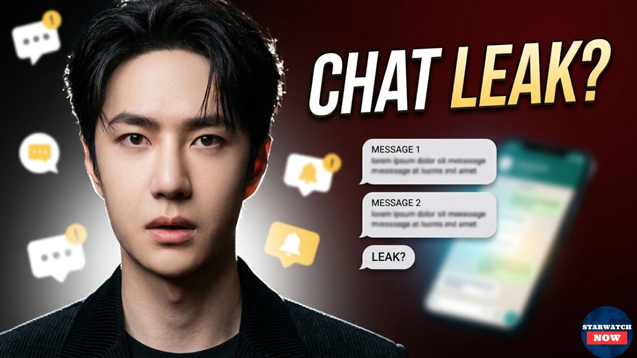 The Internet Is Shocked Viral Chat Leak Rumours Put Wang Yibo Under the Spotlight