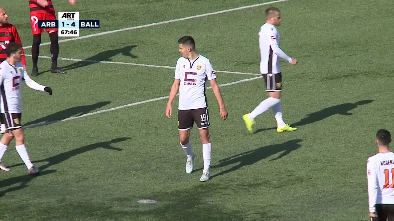 Arbëria - Ballkani 2:6 Highlights
