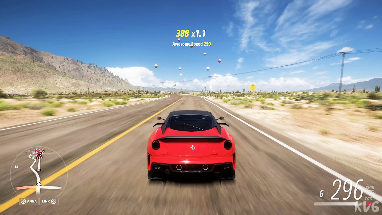 Forza Horizon 5 - Ferrari 599XX 2010 - Open World Free Roam Gameplay (XSX UHD) [4K60FPS]
