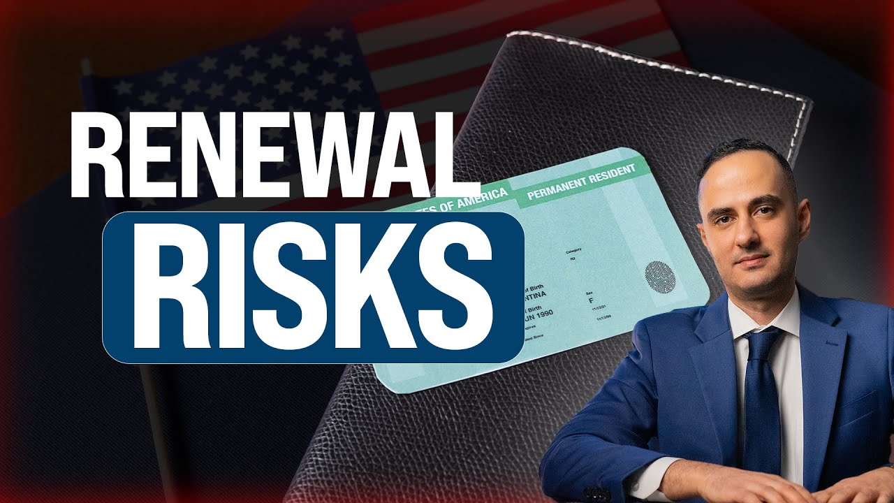 ⚠️ Green Card Renewal Isn’t Risk-Free Anymore ⚠️
