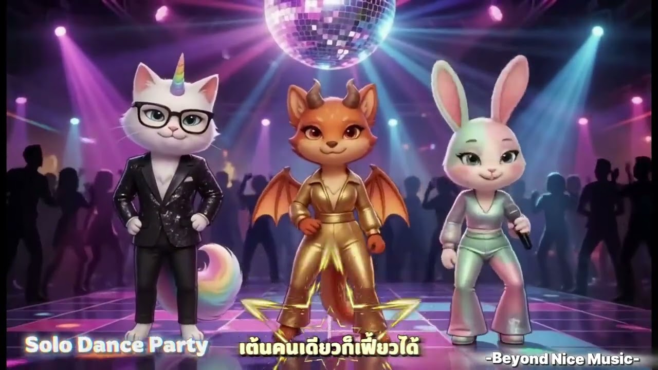 🌙 Solo Dance Party (เต้นคนเดียวก็เฟี้ยวได้) : Night Drift Disco 🌙🕺