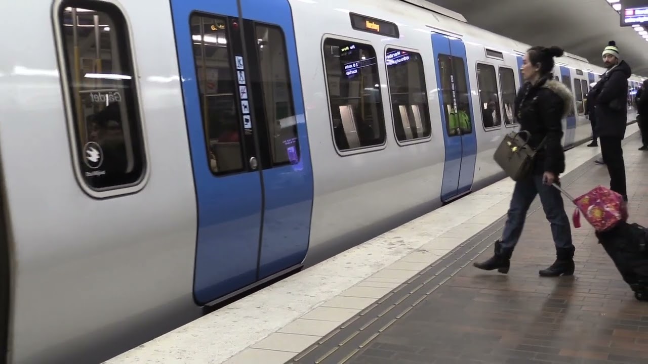 SL tunnelbana del 39 Gärdet