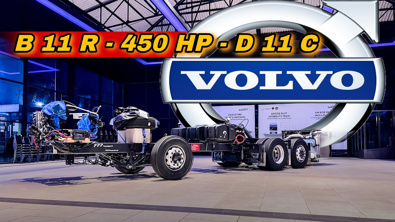 Volvo B11R 450 HP D11C! Spek Asli & Kenapa Banyak PO Pilih Ini? Chasis Bus Tronton Terlaris saat ini