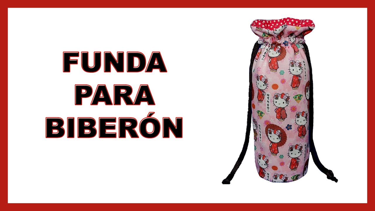 Cómo hacer una FUNDA para BIBERÓN - o para Termo