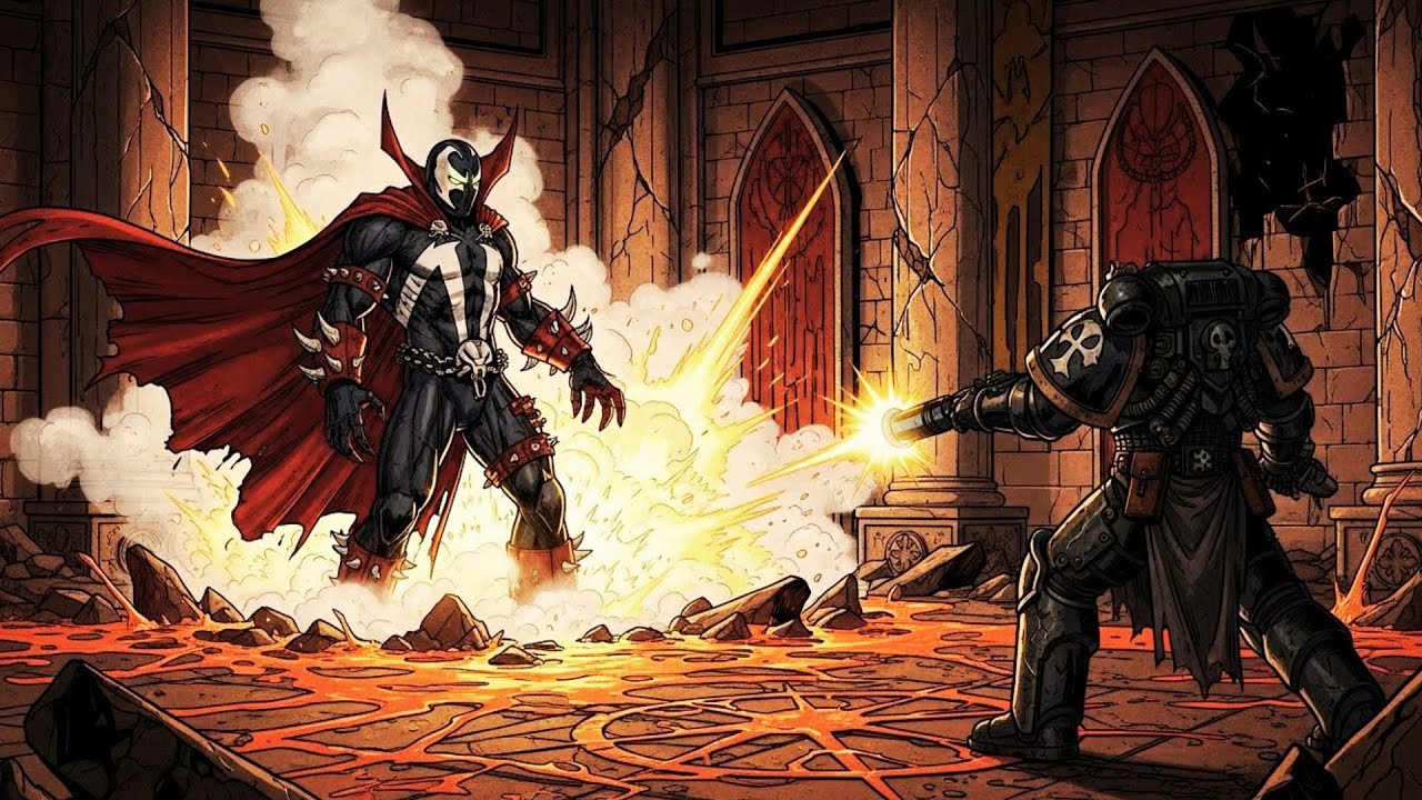 What If Spawn Entered Warhammer 40K?