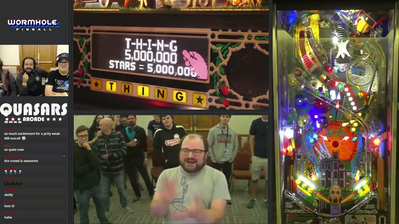 The Addams Family (TAF) at the IFPA Space City Open #pinball #tournament #finals