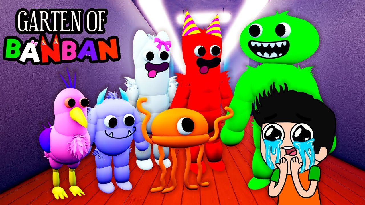 LOS MONSTRUOS DE GARTEN OF BANBAN EN ROBLOX 😱😨| RAINBOW FRIENDS VS GARTEN OF BANBAN | JONDRES GC