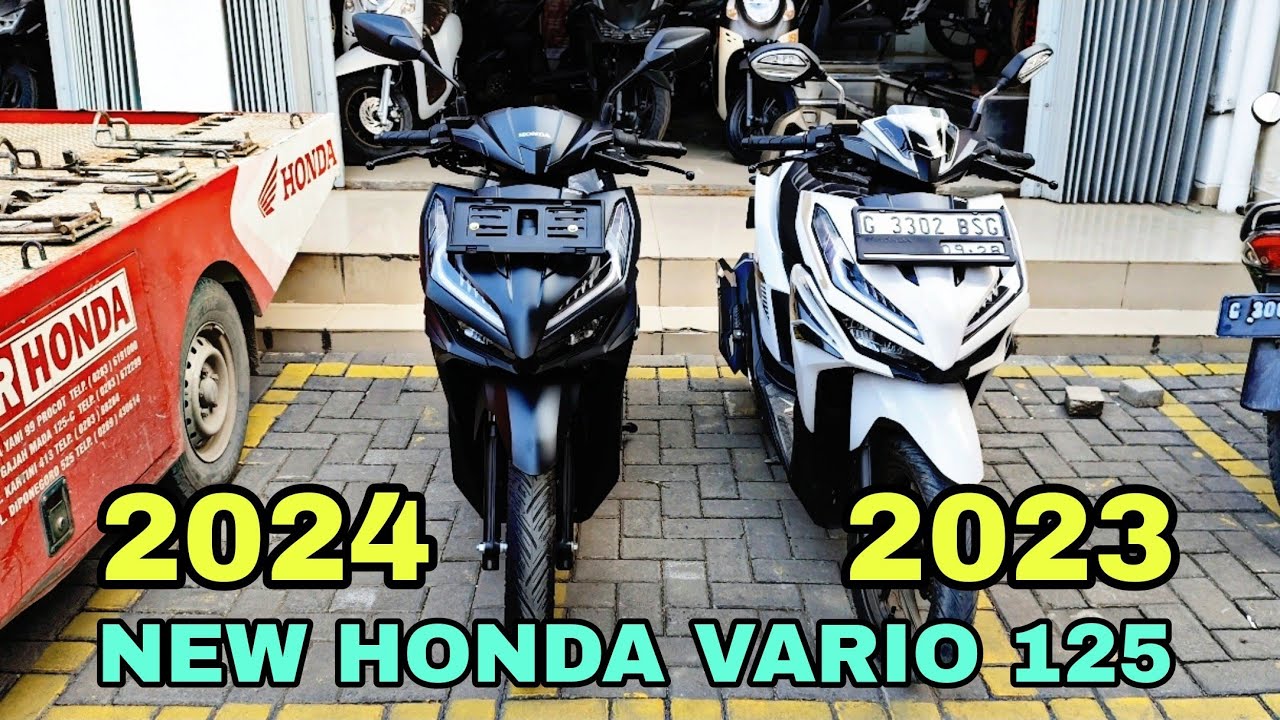 VARIO 125 TERBARU 2024 DENGAN VARIO 125 TAHUN 2023 | PERBEDAAN DAN PERSAMAAN