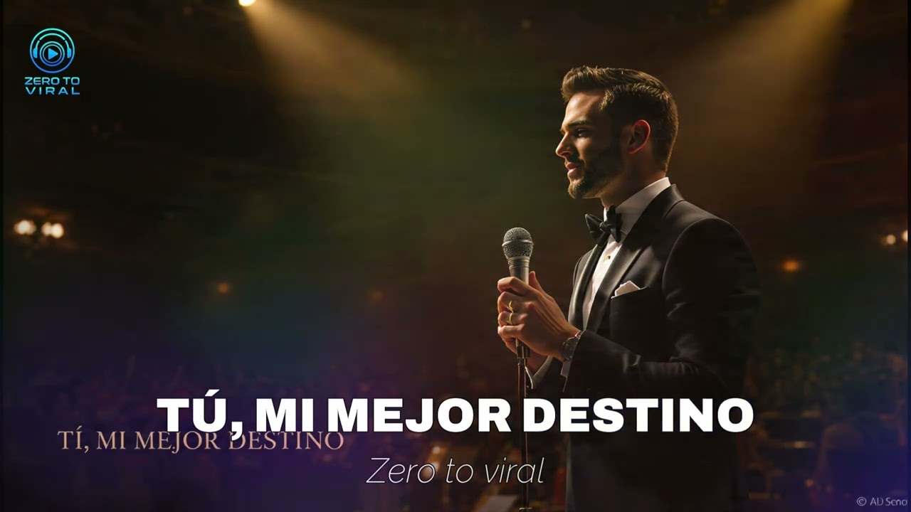 TÚ, MI MEJOR DESTINO (Video Oficial) IA estilo Luis Miguel (Lyric)