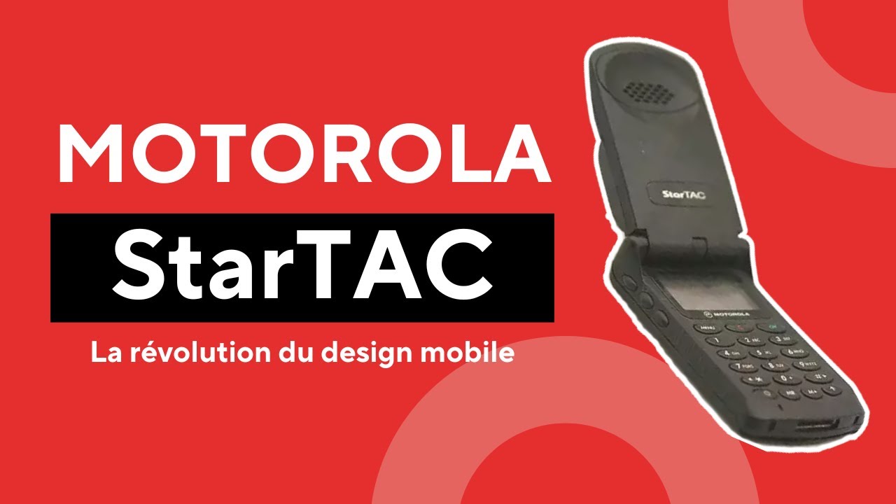 Motorola Startac : le téléphone qui a révolutionné le monde !