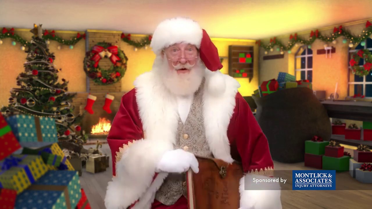 Santa Rick visits Channel 2 - Santa Tracker