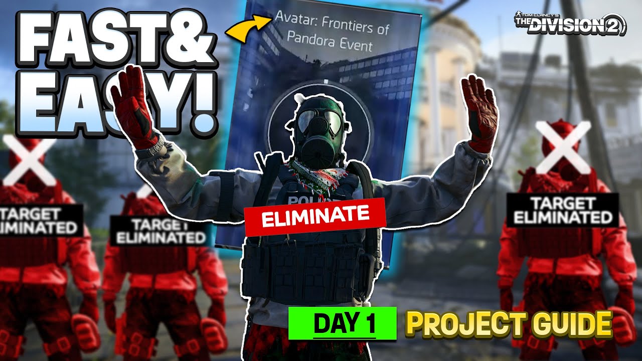 Совместная работа Division 2 и Avatar: Краткое и простое руководство к первому дню проекта