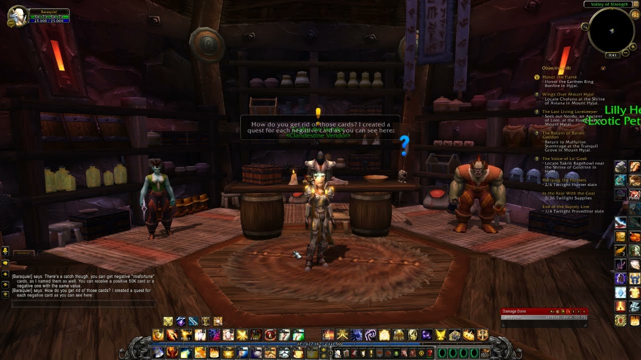 WOW Gambling minigame