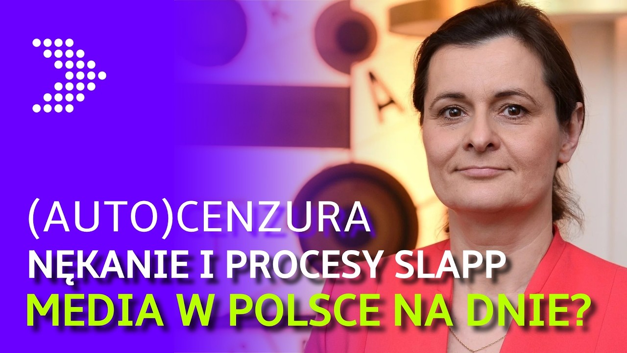 Dr Jolanta Hajdasz o fatalnej kondycji mediów i dziennikarstwa. Cenzura i SLAPP to norma!
