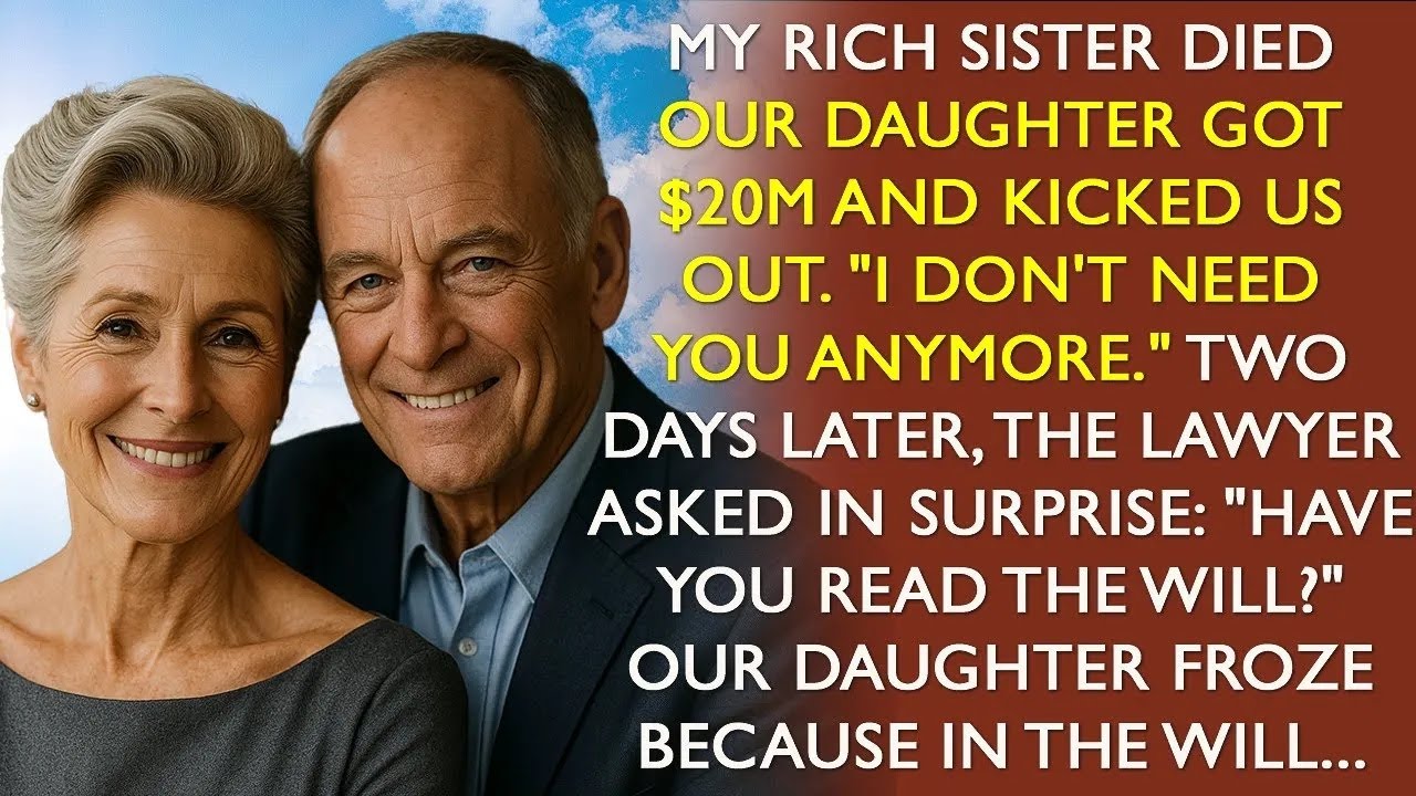 Our Daughter Got $20M And Threw Us Out — 3 Days Later, She Was Begging For Us Help