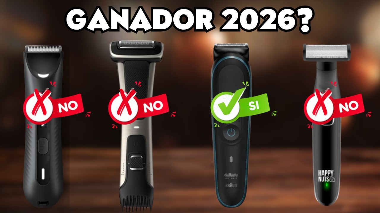 Los Mejores Recortadores de Vello Púbico 2025 - [No compres uno sin ver esto]