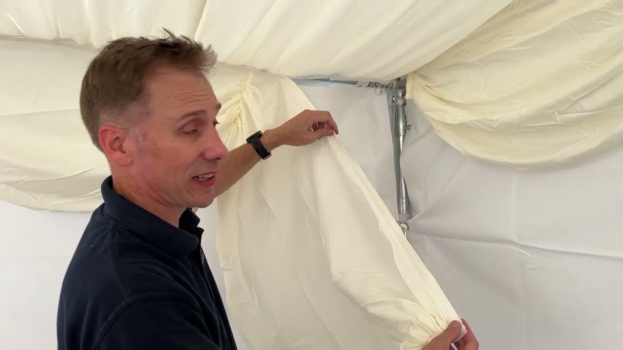How to Put Up Marquee Roof Linings | DIY Marquees