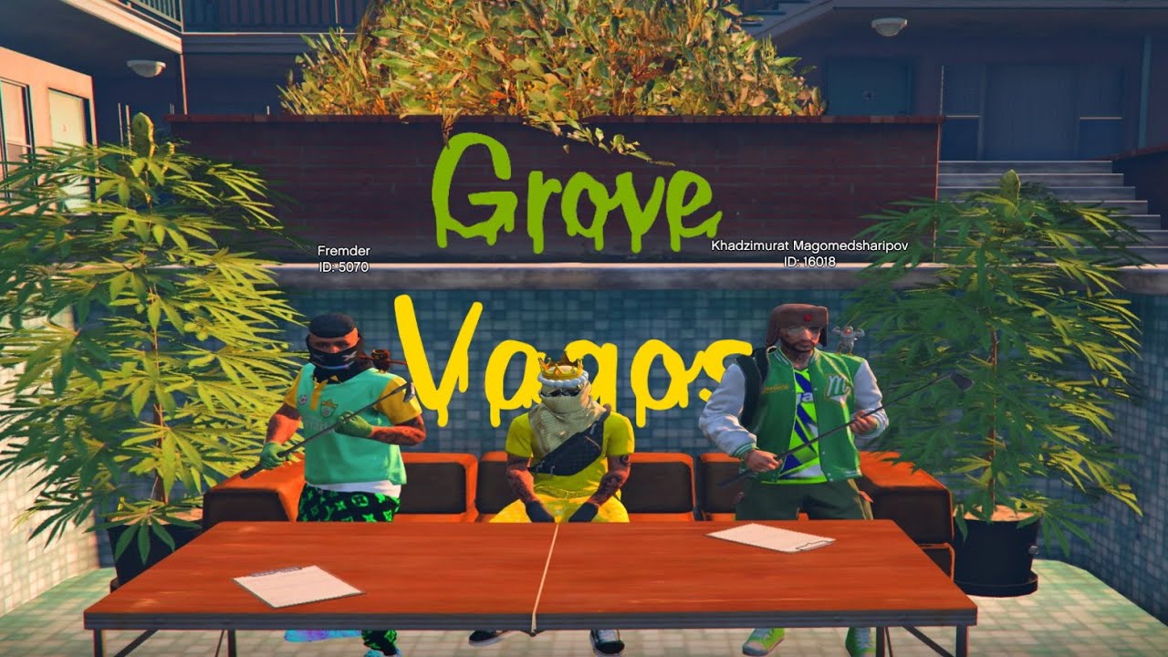 [Grand RP] Vagos x Grove machen kleinen Marathon durch Los Santos :)