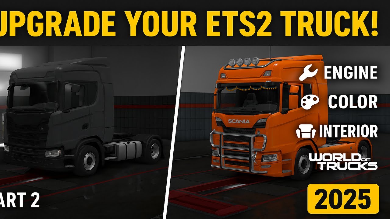 ETS2 Step-by-Step Guide for Beginners | Customize Truck + Go Online