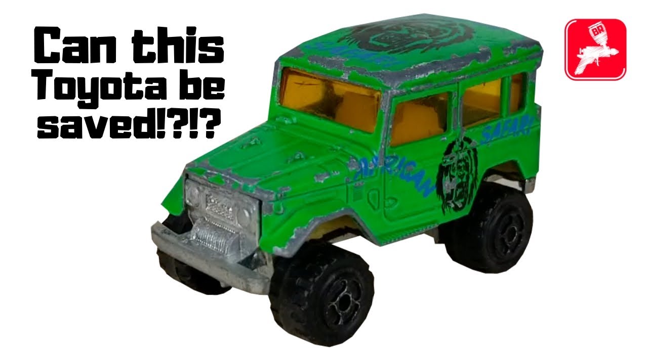 Custom Hot Wheels (Majorette)Toyota Land Cruiser Restoration
