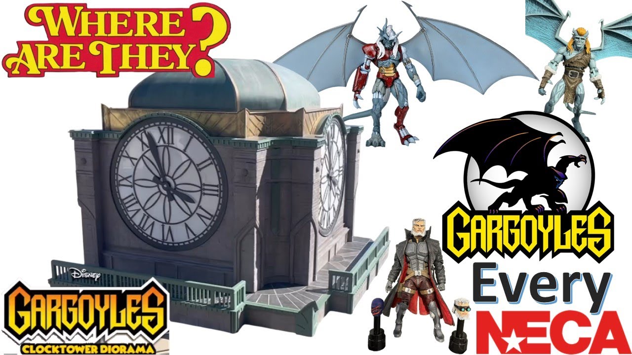 Every NECA Ultimate Disney Gargoyles Comparison List