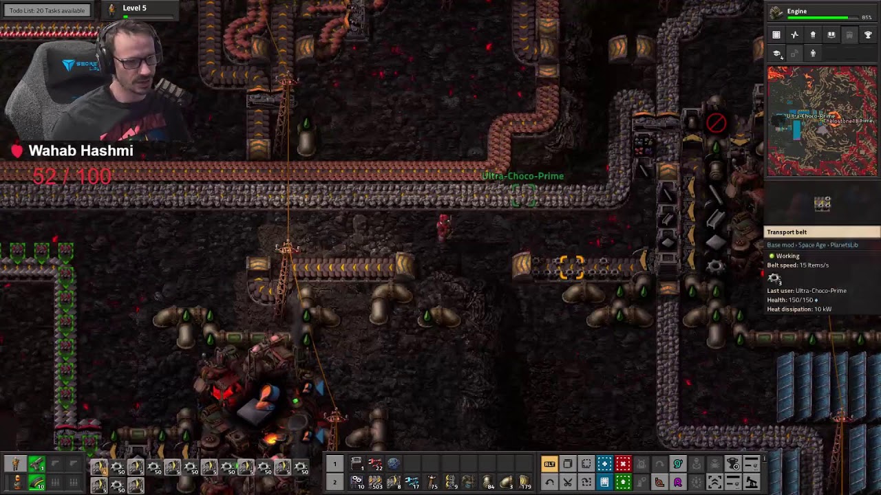 Brain power go ! Factorio