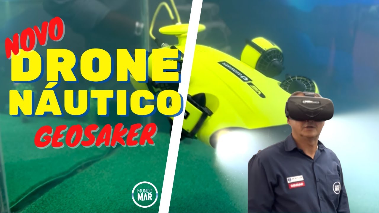 Novo Drone Náutico - GEOSAKER