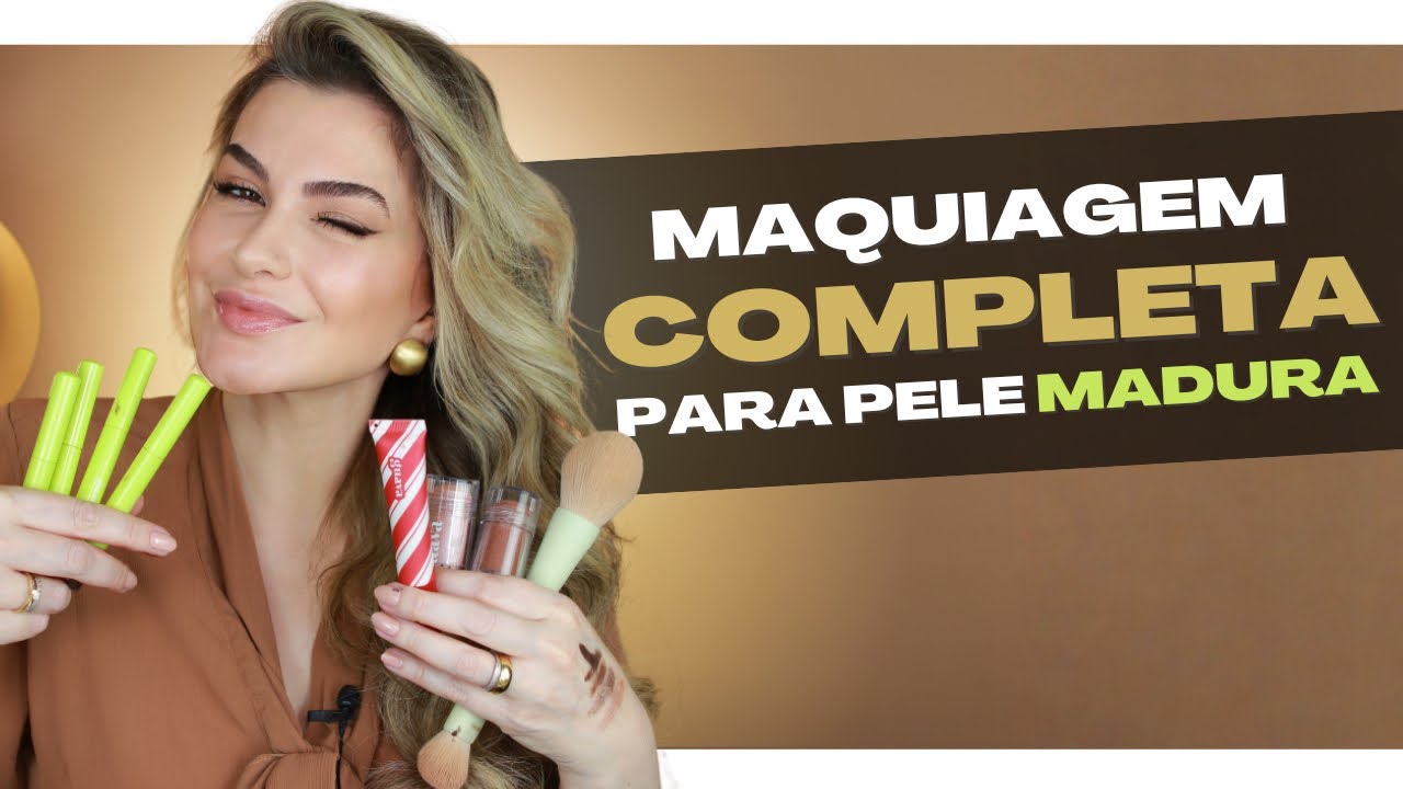 MAKE COMPLETA PARA PELE MADURA [ALICE SALAZAR]