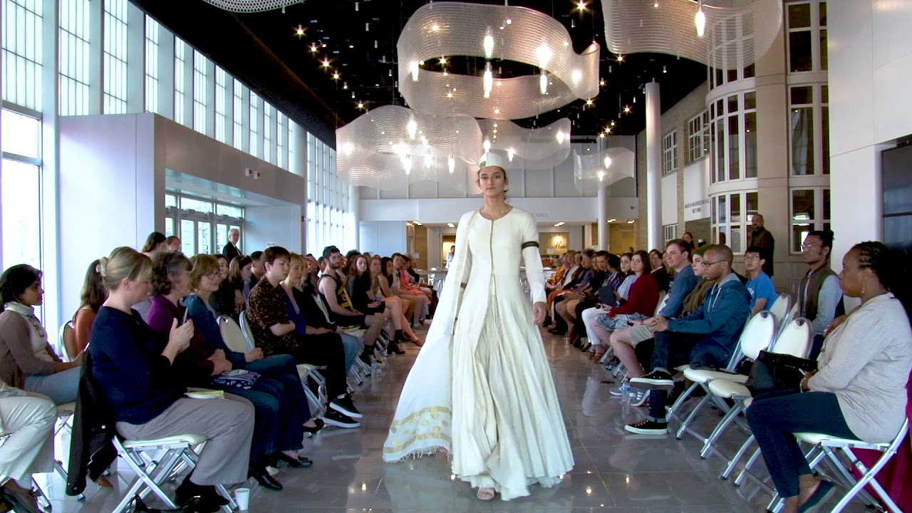 Shravan Kummar Fashion Show at Cornell University, Spring 2018
