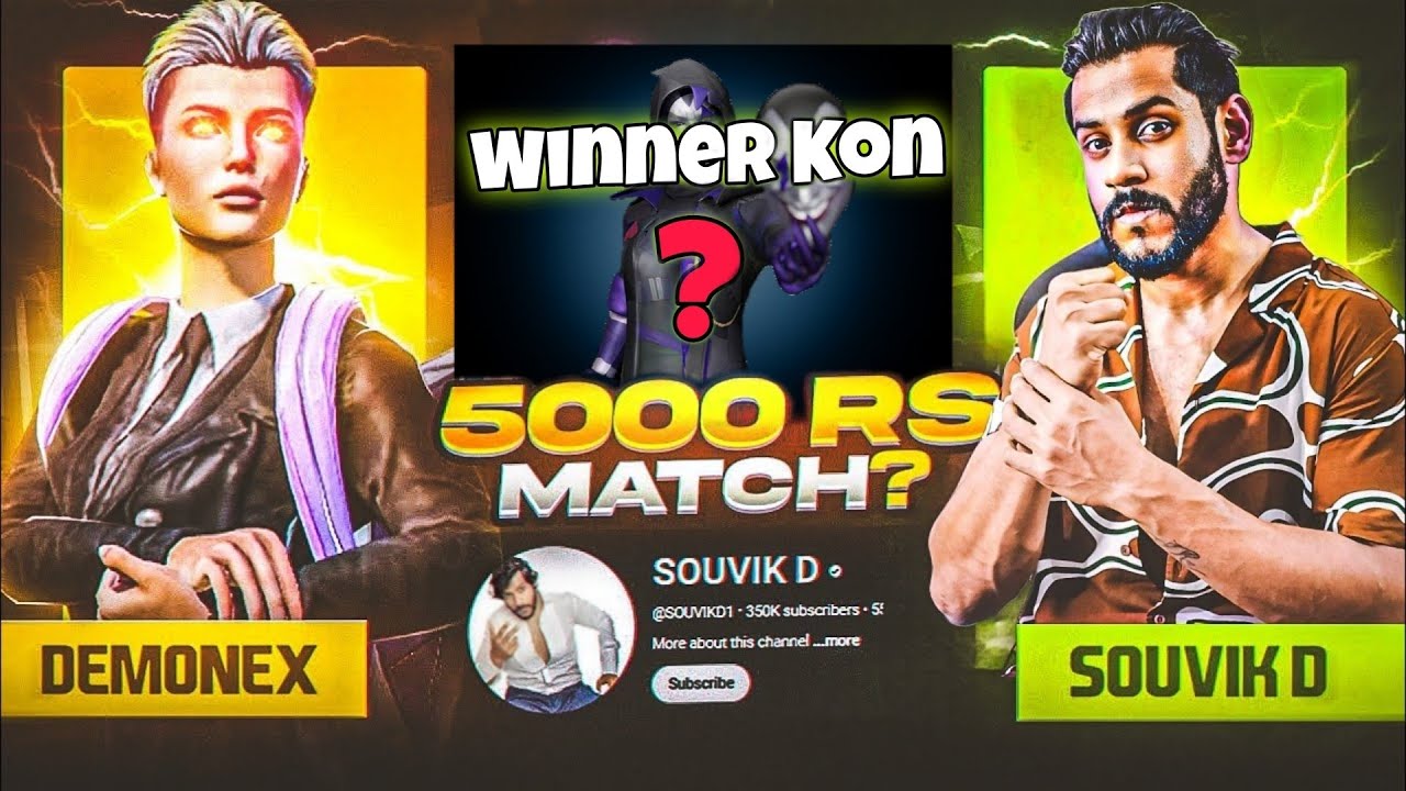 SOUVIK D VS DEMONEX Biggest TDM fight in BGMI/PUBG MOBILE 😱 who will be a WINNER🏆