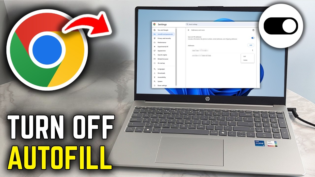 How To Turn Off Autofill On Google Chrome - Full Guide