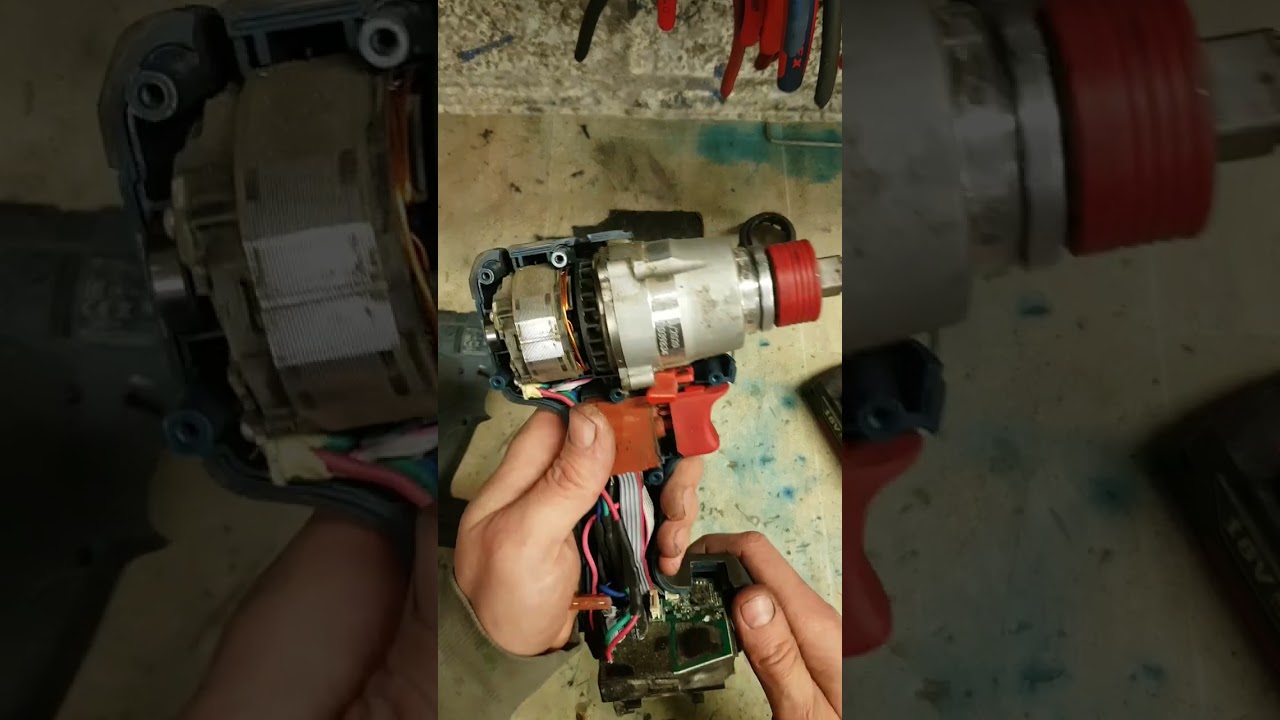Как отремонтировать ударный гайковерт Bosch GDX 18V-200, который не переключает скорость. Не рабо...