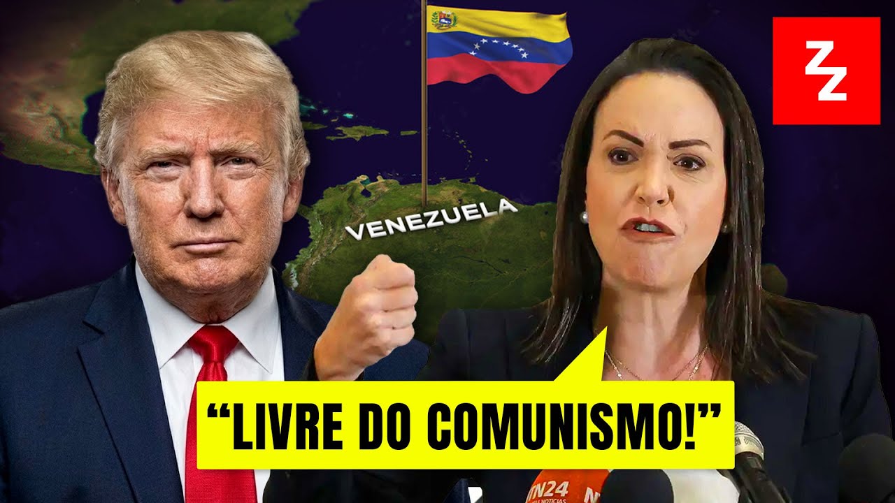 VENEZUELA pós-crise: Maria Corina fala em nova era sem CARTÉIS e com apoio internacional