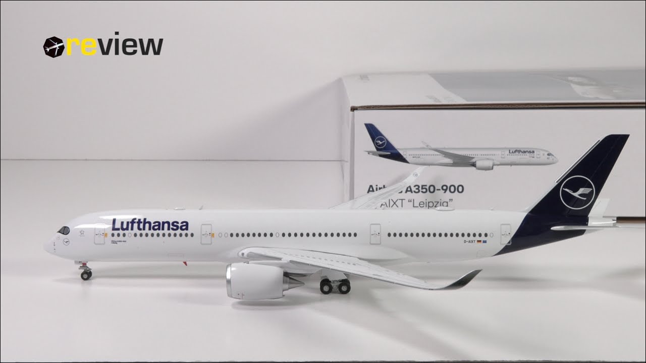 Lufthansa Airbus A350-900 (масштаб 1:200) | Обзор № 832