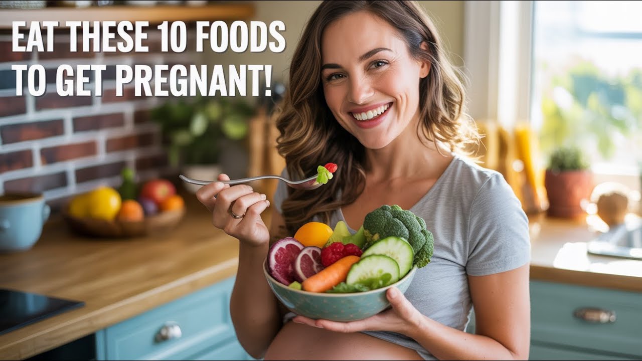Eat These 10 Fertility-Boosting Foods to Help You Get Pregnant Faster 💕🥑👶