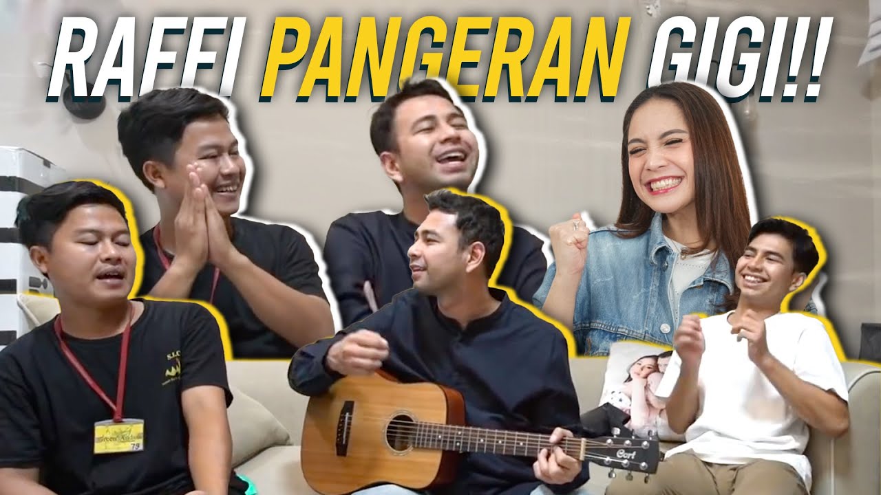 RAFFI TEMUIN SURYANTO,LANGSUNG DI SURUH REKAMAN LAGU CIPTAANNYA SENDIRI!!!