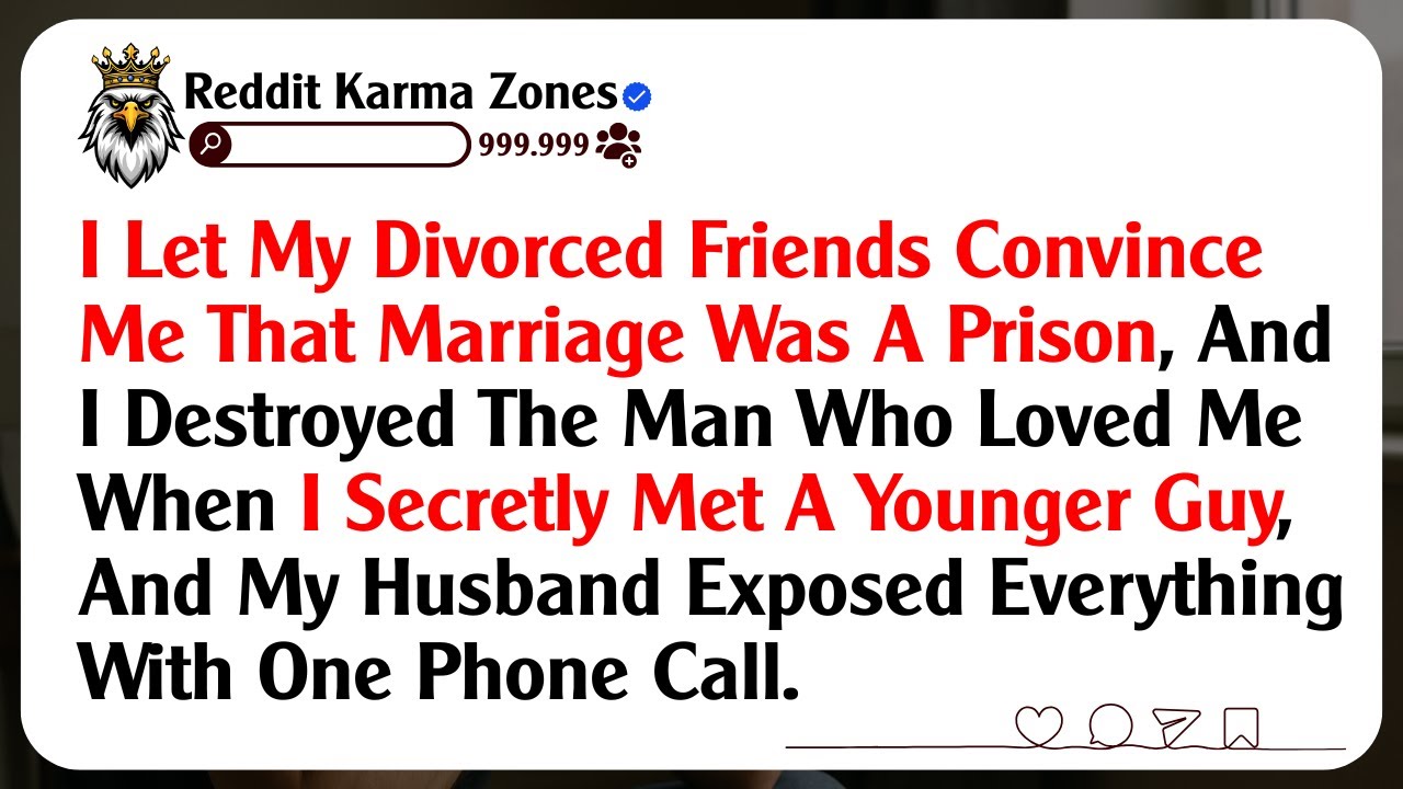 I Let My Divorced Friends Convince Me That Marriage Was A Prison, And I Destroyed The Man Who...