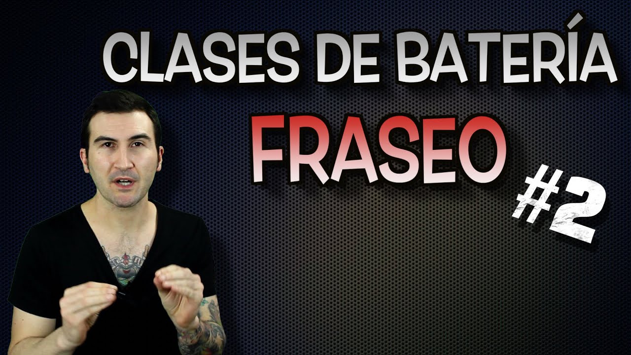 Clases de batería - Ejercicios - Fraseo #2