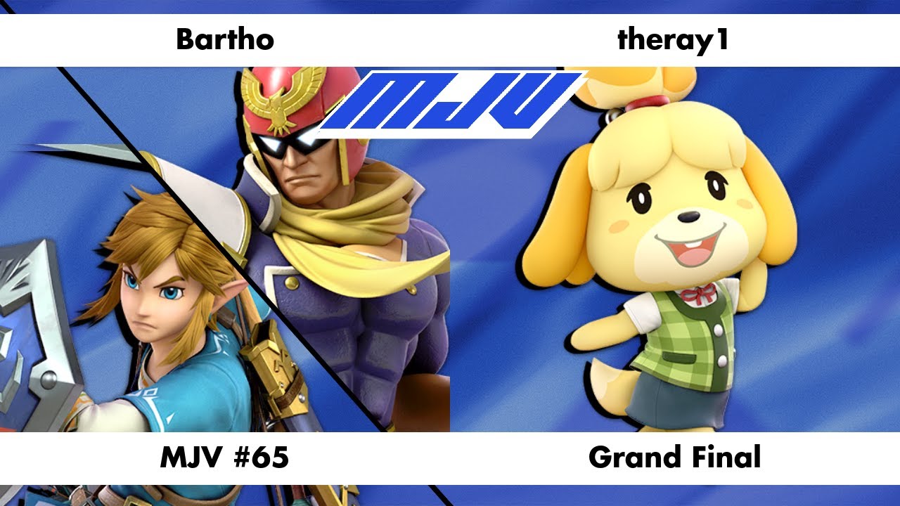 MJV #65 - Bartho (Captain Falcon, Link) Vs. theray1 (Isabelle) - Grand Final