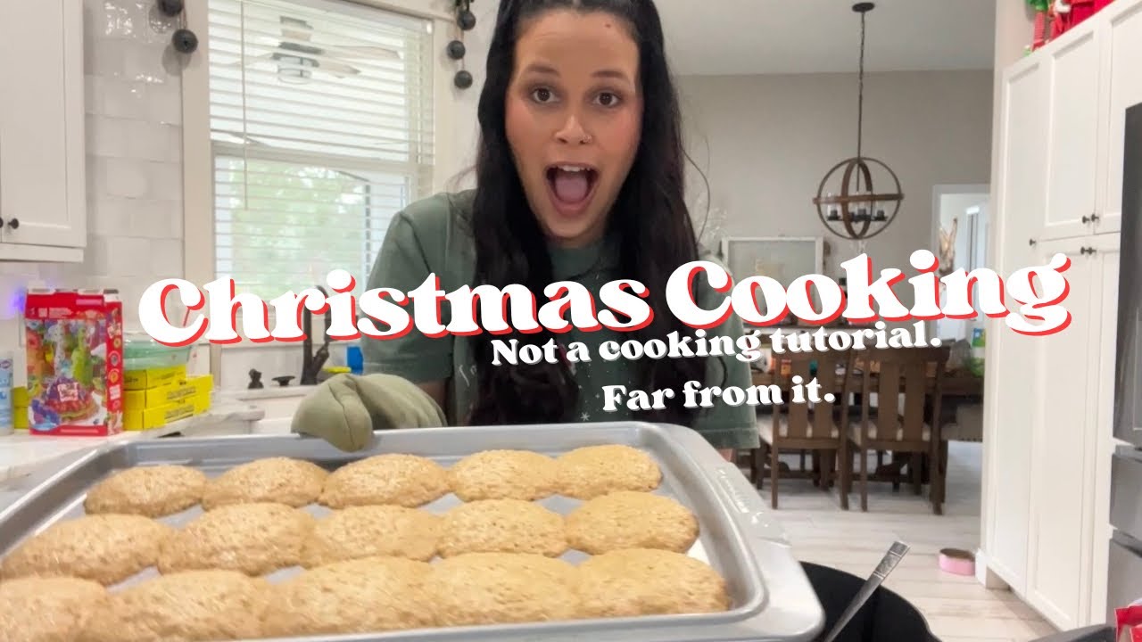 Christmas Cook with me! NOT A TUTORIAL.