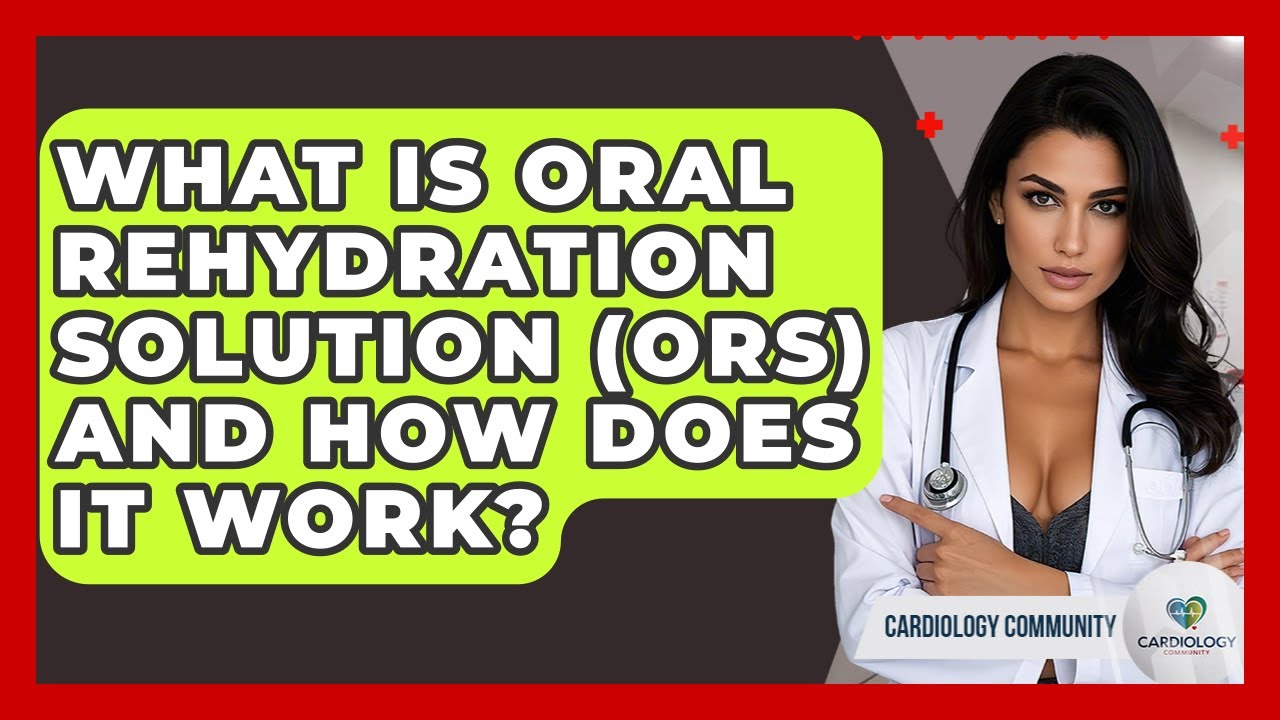 What Is Oral Rehydration Solution (ORS) And How Does It Work? - Cardiology Community